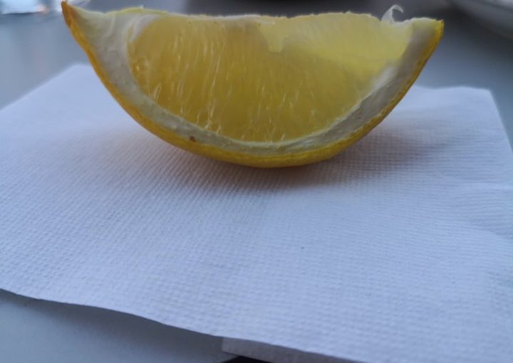 El limón que aliviaba tu malhumorado carácter cuando aparecía el molesto hipo